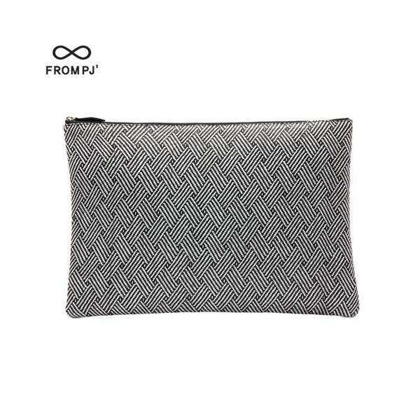 FROM PJ おしゃれ クラッチバッグ Clutch Bag SW-101 Black/White(ブラック/ホワイト) ファッションバッグ メンズ レディース 男女兼用