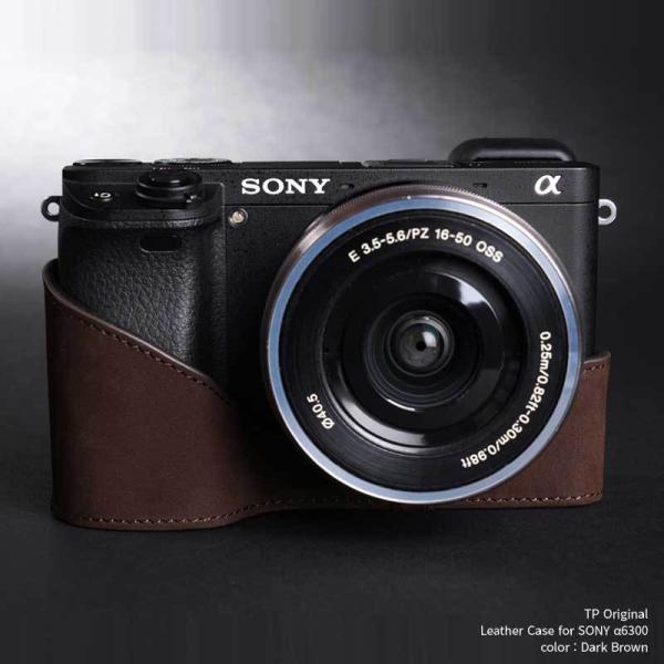 Tp Original ティーピー オリジナル Leather Camera Body Case レザーケース For Sony A6300 A6000 おしゃれ 本革 カメラケース Dark Brown ダークブラウン Buyee Buyee Japanese Proxy Service Buy From Japan Bot Online