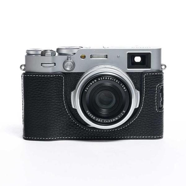 富士フイルム Xシステム FUJIFILM X100VI 専用 レザー ケース Black TP