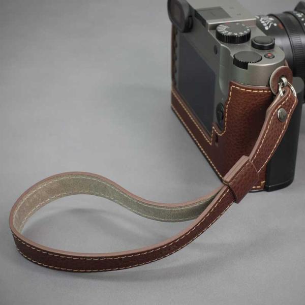 LIM'S カメラハンドストラップ　ミラーレス RFカメラ用 Brown ブラウン WS-RF2BR 日本正規販売店