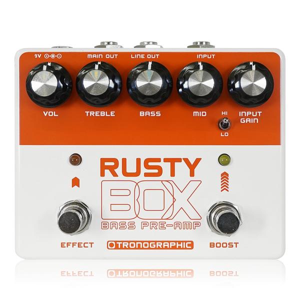 Tronographic - Rusty Box | プリアンプ ベース エフェクター