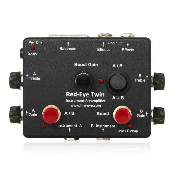 Fire-Eye　Red-Eye Twin Instrument Preamplifier