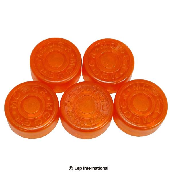 Mooer　Footswitch Hat Orange FT-OR (5pcs) / フットスイッチ ハット カバー キャップ エフェクター ギター アクセサリー　【ゆうパケット対応可能】