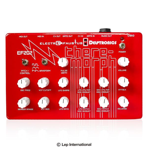 ERECTRO FAUSTUS EF202 theremorph　テルミンシンセ Electro-Faustus EF202 Theremorph Red / テルミン シンセ