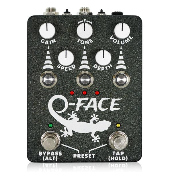 Gecko Pedals　O-Face　/ オーバードライブ トレモロ ギター エフェクター コンパクトペダル
