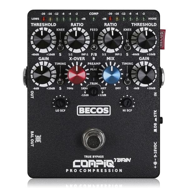 BECOS  CompIQ Twain Pro MK2 / コンプレッサー ギター エフェクター