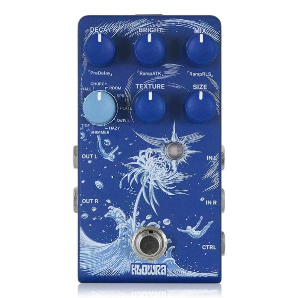 Hermida Audio USA Reverb リバーブ　ギターエフェクター Beltonリバーブユニットペダルの第一人者！Zendriveでも有名な
