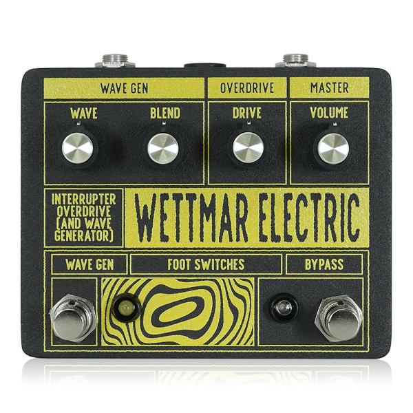 Wettmar Electric - INTERRUPTER OVERDRIVE | オーバードライブ ファズ シンセ ノイズ  ギターエフェクター エフェクター