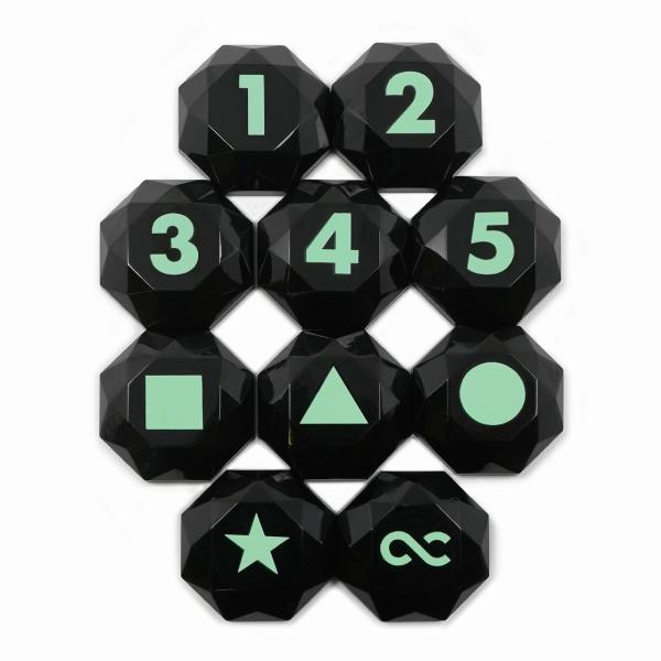 One Control - Octagon Footswitch Hat Mixed (10pcs)  | フットスイッチ ハット カバー キャップ ギター アクセサリー 【ゆうパケット対応可能】