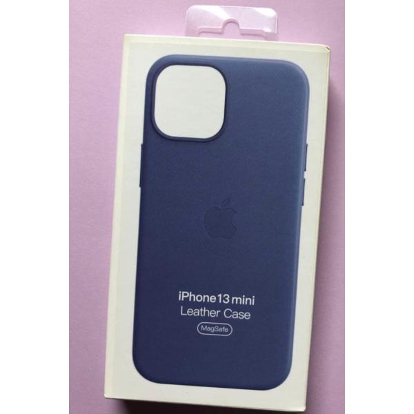 【純正】新品 iPhone 13 mini レザーケース ウィステリア 新品 iPhone 13 mini レザーケース ウィステリア : Kingstart - 通販