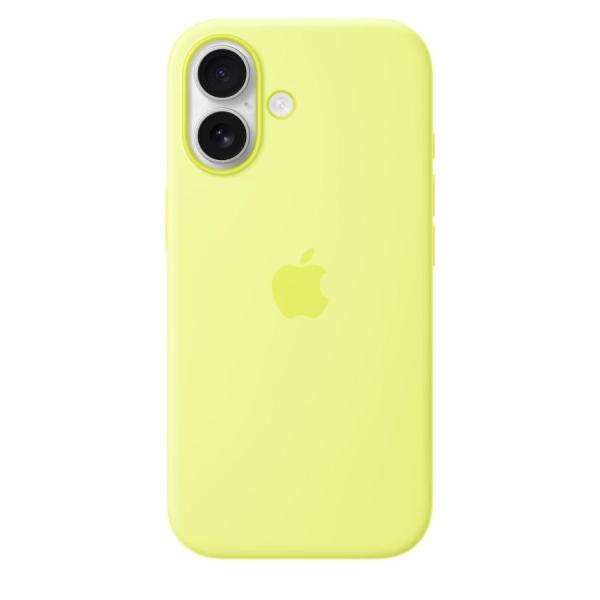MagSafe対応 iPhone 17 シリコーンケース - ネオンイエロー MGEV4FE/A アップル  爆買並行輸入品