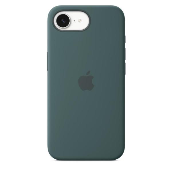 iPhone 16e シリコーンケース - レイクグリーン MD3X4FE/A アップル  爆買並行輸入品