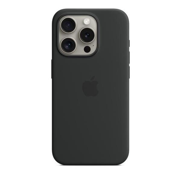 iPhone 15 Pro シリコーンケース - ブラック MagSafe対応 / MT1A3FE/A / アップル /  爆買並行輸入品