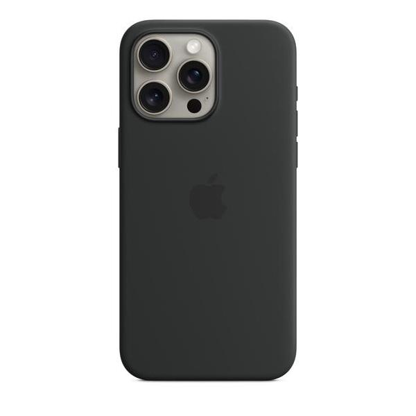 iPhone 15 Pro Max シリコーンケース - ブラック MagSafe対応 / MT1M3FE/A / アップル /  爆買並行輸入品