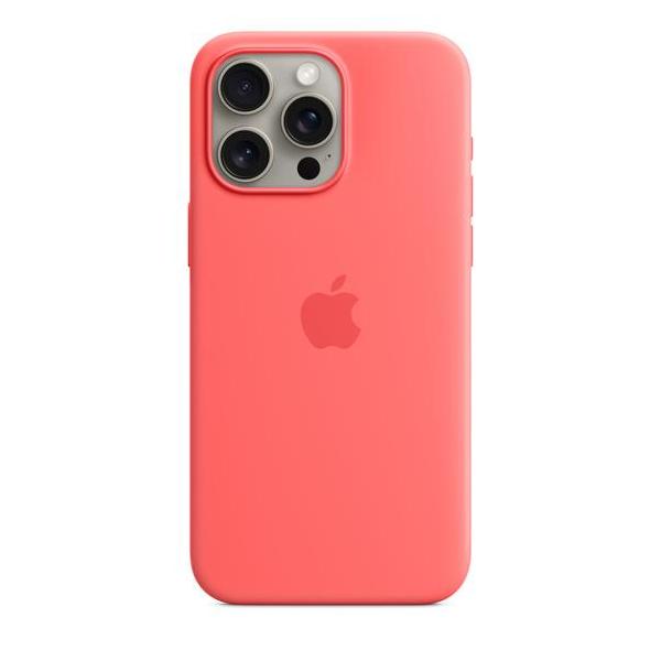 iPhone 15 Pro Max シリコーンケース - グアバ MagSafe対応 / MT1V3FE/A / アップル /  爆買並行輸入品