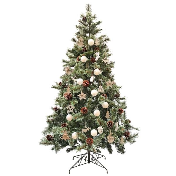 おしゃれな北欧クリスマスツリー ヨーロッパトウヒツリーセット150cm 飾り :sprs-150:恵月人形本舗 - 通販 - Yahoo!ショッピング