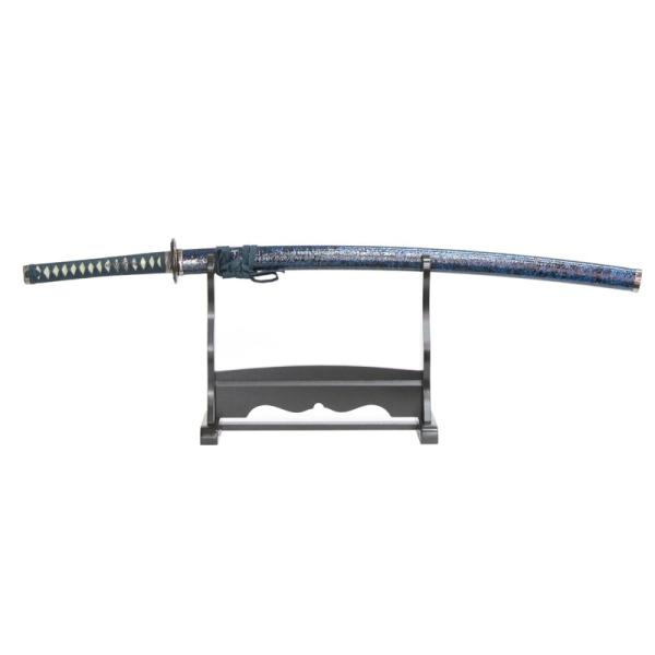 模造刀 雲シリーズ 青雲 掛け台 刀袋付 開催中 大刀 刃紋入り刀身 メッキ合金 通販 美術刀剣 Neu045l おもちゃ 日本刀 代引き不可