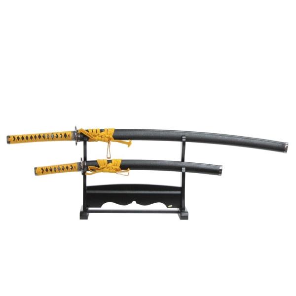 模造刀幕末シリーズ近藤勇掛け台 刀袋付大小刀刃紋入り刀身メッキ合金neu036set 日本刀美術刀剣おもちゃ通販 代引き不可 Buyee Buyee 提供一站式最全面最專業現地yahoo Japan拍賣代bid代拍代購服務