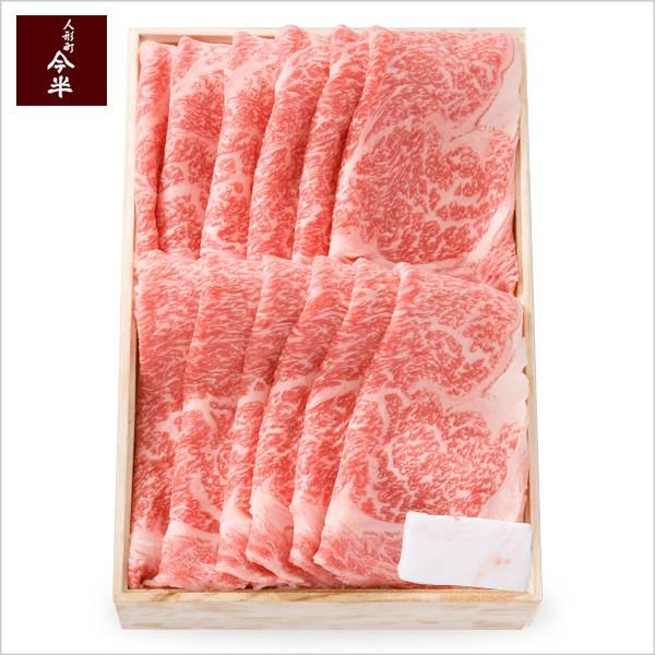 肉の芸術品ともいわれるロース肉は、とろけるような味わいが特徴です。厳しい品質管理のもとで20日間ほど熟成させ、食感と旨味を最大限に引き出した状態でお届けいたします。人形町今半ならではの黒毛和牛の味わいをお楽しみください。【商品種別】すき焼き...