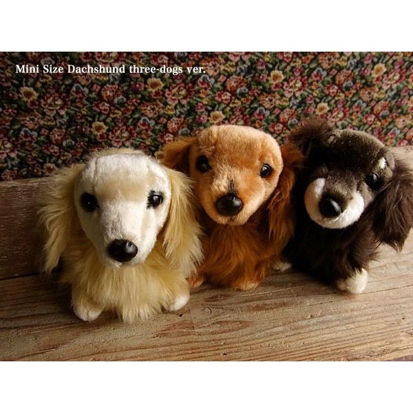 ぬいぐるみ 犬 リアル ミニサイズ ダックスフンド ロングコート 在庫限り販売終了となります Buyee Servis Zakupok Tretim Licom Buyee Pokupajte Iz Yaponii