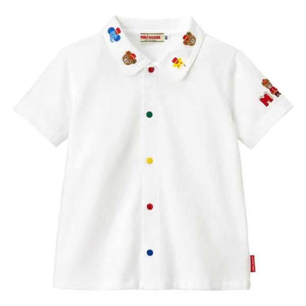 新品 MIKI HOUSE 120cm 半袖チュニック Tシャツ ブラウス MIKI HOUSE（ミキハウス） mikihouse【ミキハウス】半袖ブラウス15000