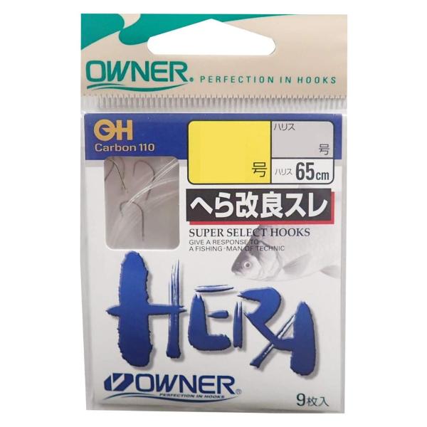 【商品概要】形態：手巻針号数：8号ハリス号数：0.6号魚種：ヘラブナ【商品説明】【商品詳細】ブランド：オーナー(OWNER)商品種別：スポーツ＆アウトドア商品名：OWNER(オーナー) OH へら改良スレ 8-0.6製造元：オーナー(OWN...