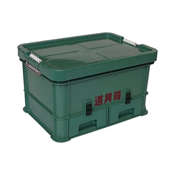 【商品概要】製造国:日本外寸:567*411*336Hミリ容量:35リットル重量:4.5Kg材質:本体、フタ:耐衝撃性PP 持ち手金具:ステンレス製、PP(ローラー)内寸:(本体)503*351*200H、(引き出し)316*184*82H...