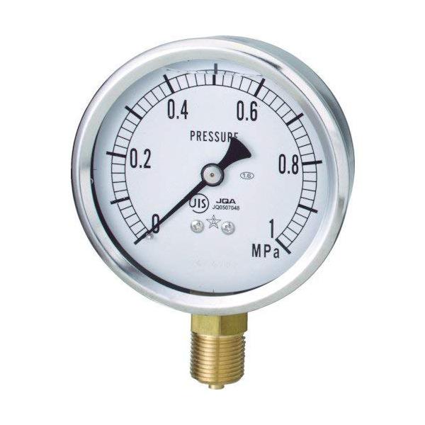【商品概要】圧力レンジ(MPa):0~0.40最小目盛(MPa):0.020呼び称:AU1/4×60×0.40MPa精度:2.5% FSケース形状:A大きさ:60mm接続部サイズ:G1/4B【商品説明】【商品詳細】ブランド：トラスコ中山(T...