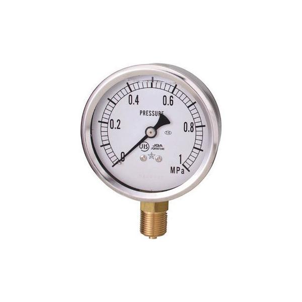 【商品概要】圧力レンジ(MPa):0~0.60最小目盛(MPa):0.020呼び称:AU1/4×60×0.60MPa精度:2.5% FSケース形状:A大きさ:60mm接続部サイズ:G1/4B【商品説明】【商品詳細】ブランド：トラスコ中山(T...