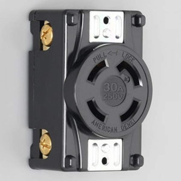 【商品概要】●厚み(mm):32●長さ(mm):68●定格:接地3P30A250V●幅(mm):42●質量(g)150.6【商品説明】【特長】<br>●熱硬化性樹脂製です。<br>●端子ねじＭ４．５を使用します。&l...