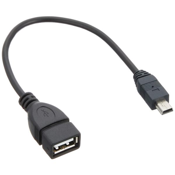 【商品概要】端子 : miniUSB(オス) - USB A・メス長さ : 約20 cm【商品説明】【商品詳細】ブランド：変換名人商品種別：パソコン・周辺機器商品名：変換名人 miniUSBホストケーブル [ miniUSB・オス - US...