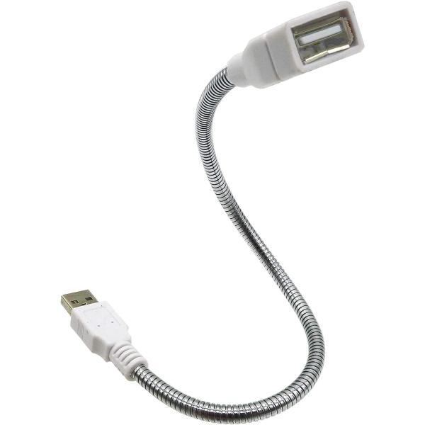 【商品概要】グニャグニャと曲げられるUSB延長ケーブルですデータ通信や同期にも対応いたします（最大転送速度 480Mbps）ケーブル部分の外側は蛇腹構造になっておりますので曲げた状態を維持できます。重量物は維持できませんのでご注意ください●...