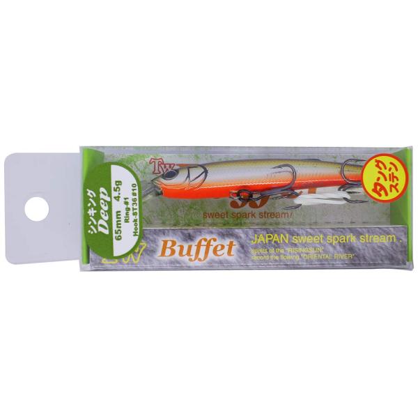 【商品概要】Length: 65mmWeight:4.5g潜行深度:120cmHook:ST-11BC#10Ring:#1【商品説明】【商品詳細】ブランド：タックルハウス(Tacklehouse)商品種別：スポーツ＆アウトドア商品名：タック...