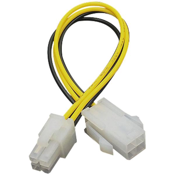 【商品概要】ATX12V電源4ピン用延長ケーブル全長 約18cm (端子含む) ケーブル長 約14cm (端子含まず)●製品内容 CPU電源延長ケーブル ×1点●保証期間 お届け日より1ヶ月※お求め頂きますケーブルのみの対応となります。ご使...