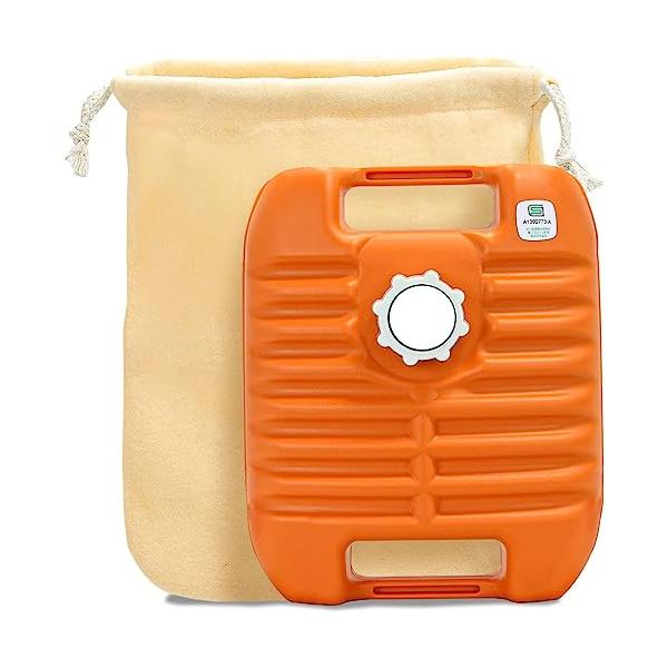 【商品概要】上下の持ち手で両手持ちができ、持ち運びしやすい湯たんぽ。[サイズ]約17.5×10.5×24cm[容量]約1.7L[付属品]袋【商品説明】【商品詳細】ブランド：三宅化学(TP-miyake)商品種別：ホーム＆キッチン商品名：三宅...