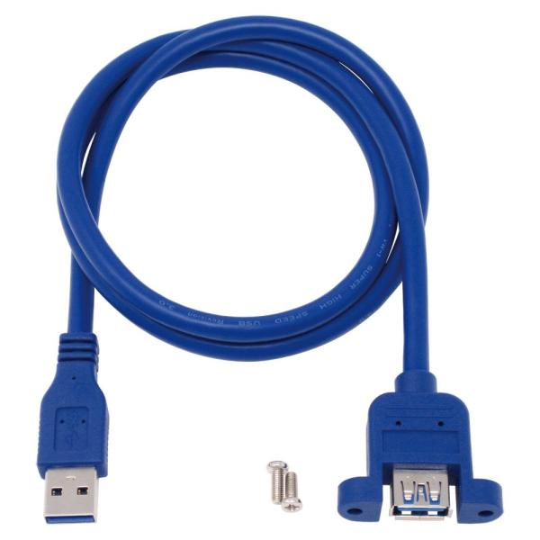 【商品概要】対応規格: USB 3.0／2.0／1.1、SuperSpeed (5Gbps: 理論値) 対応背面／拡張カード側: USB 3.0 Standard-A オス筐体パネル側: USB 3.0 Standard-A メスケーブル長...