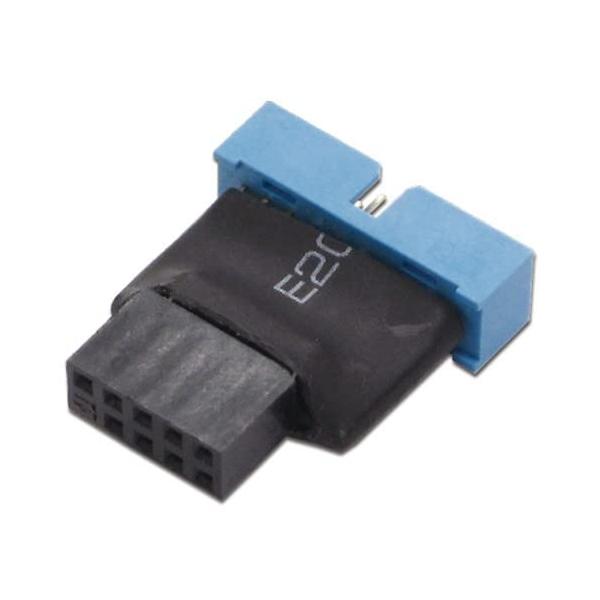 【商品概要】ケーブル側: 2x10ピン オスマザーボード側: 2x5ピン メスRoHS指令準拠 (10物質)【商品説明】【商品詳細】ブランド：アイネックス(AINEX)商品種別：パソコン・周辺機器商品名：アイネックス(AINEX) ケース用...