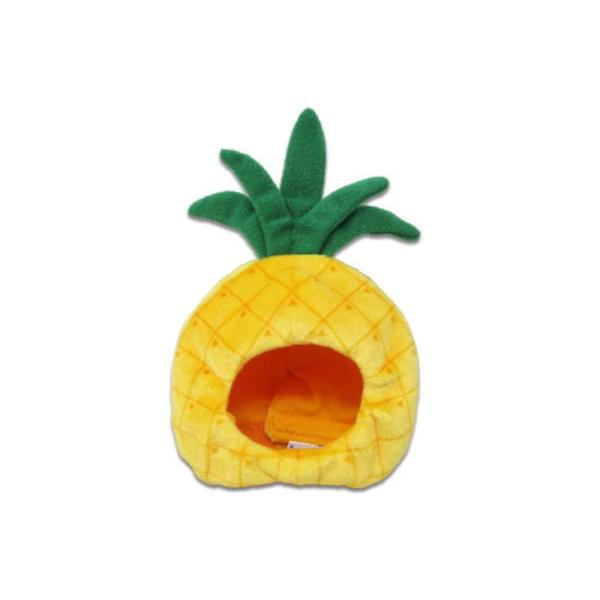 【商品概要】◆サイズ：頭囲：18cm位まで ・胸囲：15cプラッシュコスチューマーシリーズのフルーツシリーズ　パイナップルＳサイズです。好きなぬいぐるみやマスコットに着せて楽しむことができます。【商品説明】【商品詳細】ブランド：内藤デザイン...