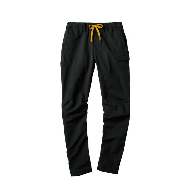 【商品概要】HELITEX。点接触。ダブルストレッチ。軽量。冷感。ＰＵ無しで快適に伸びるHELITEX糸製生地。肌触り抜群の点接触構造（裏面）。右脚ファスナーポケット。左脚フラップぽおけっと。ベルトループ。バックポケット。ドローストリング。...