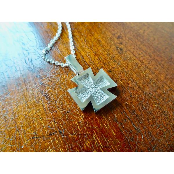 仁尾彫金『ブロックギャラクシーアイアンクロスヘッド』ハンドメイド591b
