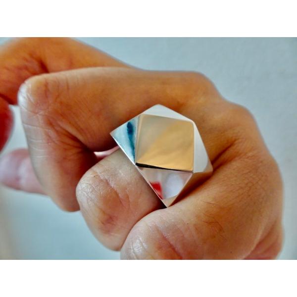 仁尾彫金『ブロック、プラチナリング』ハンドメイド203 仁尾彫金『ブロック、プラチナリング』ハンドメイド203 : 仁尾彫金