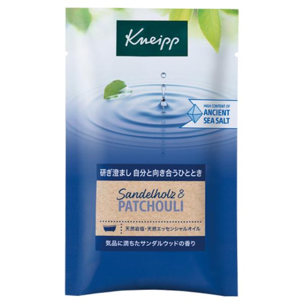 【セット内容】●クナイプ バスソルト サンダルウッドの香り 50g / 4包◆サンダルウッドとパチュリの天然植物成分を配合。◆神秘の香木サンダルウッドの香りと、土のような深く静かなパチュリの香りで自分自身に静かに意識を向けながら、深いやすら...