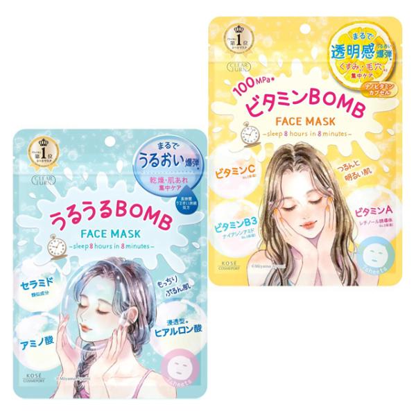 CLEAR TURN クリアターン うるうるBOMBマスク 7枚 (うるうるBOMB