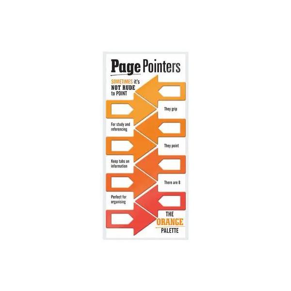 PAGE POINTER / ページポインター　オレンジ　ブックマーク