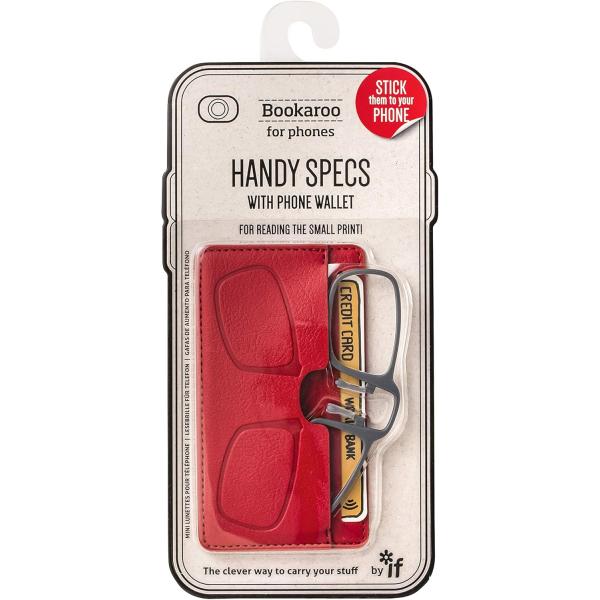 HANDY SPECS / ハンディスペック　ブッカルー　拡大鏡　レッド