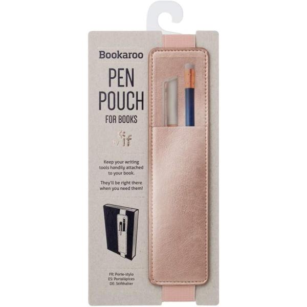 PEN POUCH FOR BOOKS / ブッカルー ペンポーチ　ローズゴールド