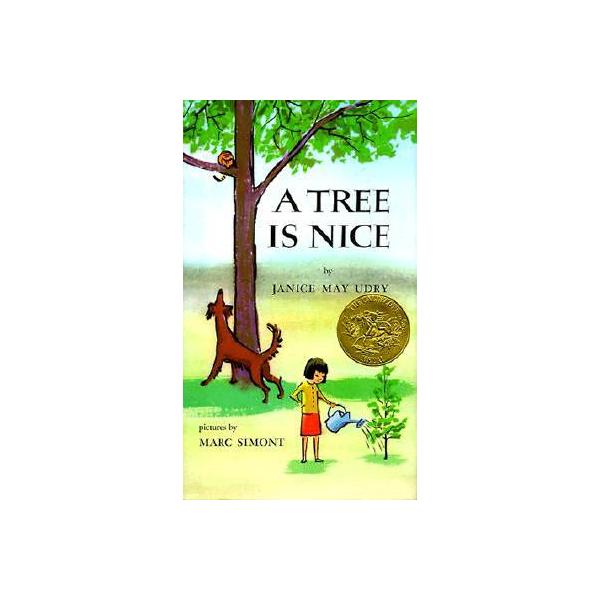 A TREE IS NICE（英語絵本）ジャニス・メイ・ユドリ　ハードカバー　4歳〜8歳　アート　自然　翻訳　外国の絵本