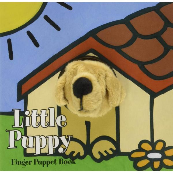 LITTLE PUPPY FINGER PUPPET BOOK（英語絵本）指人形 しかけ絵本 幼児