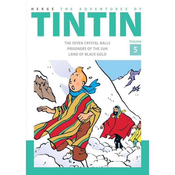 ADVENTURES OF TINTIN VOL.5（英語絵本）タンタンの冒険 エルジェ 外国の絵本 ハードカバー