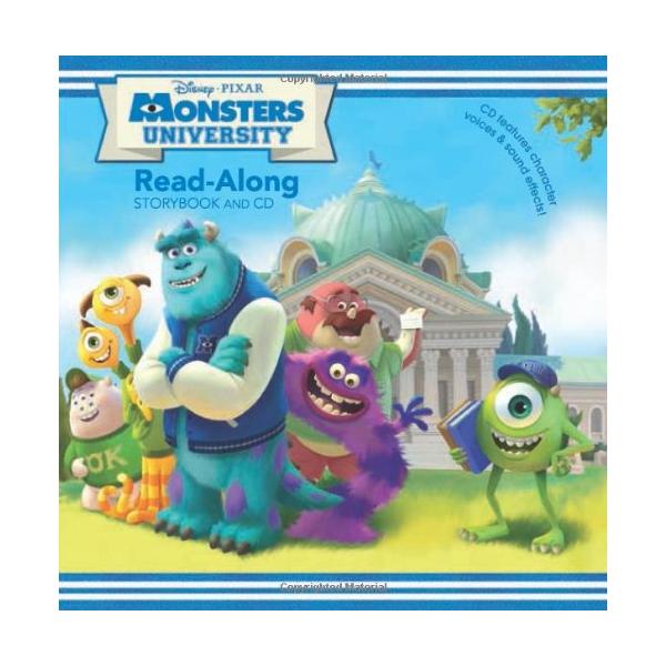 MONSTERS UNIVERSITY:READ-ALONG（英語絵本）CD付き
